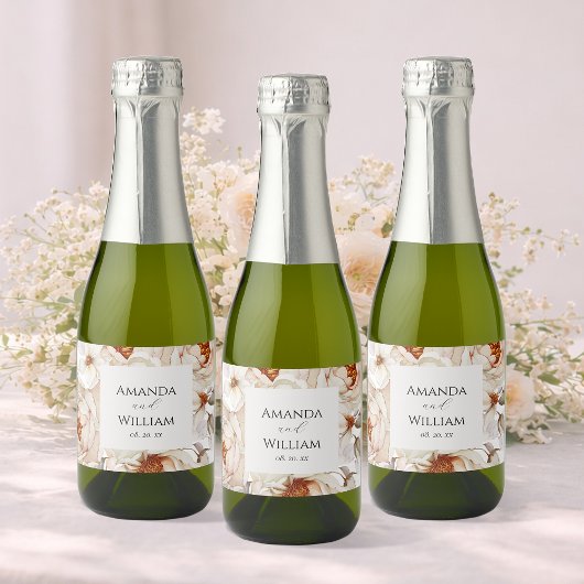 Étiquettes de bouteilles de vin Mini Sparkling per