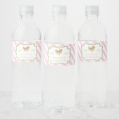 Étiquettes de bouteilles d'eau à thème carrousel (Bouteilles)