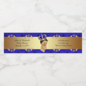 Étiquettes de bouteilles d'eau, baby shower de Yas (Étiquettes simples)