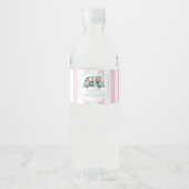 Étiquettes de bouteilles d'eau d'anniversaire de c (Devant)