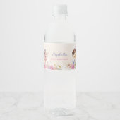 Étiquettes de bouteilles d'eau de la fée (Devant)