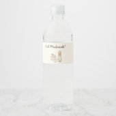 Étiquettes de bouteilles d'eau Eid Mubarak (Devant)