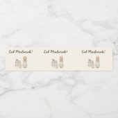 Étiquettes de bouteilles d'eau Eid Mubarak (Étiquettes simples)