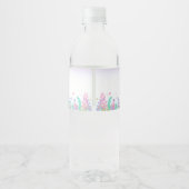 Étiquettes de bouteilles d'eau Narwhal - Sous le D (Dos)