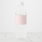 étiquettes de bouteilles d'eau pour fête d'anniver (Dos)