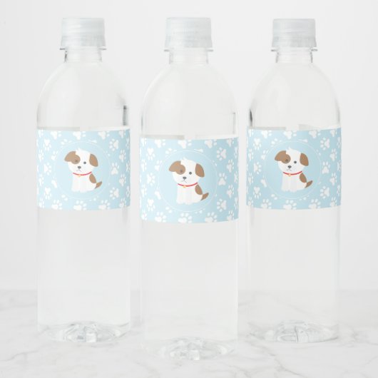 étiquettes de bouteilles d'eau pour fête d'anniver (Bouteilles)