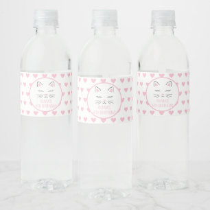 Étiquettes de bouteilles d'eau pour fête d'anniver