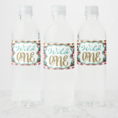 Étiquettes de bouteilles d'eau Wild One (Bouteilles)