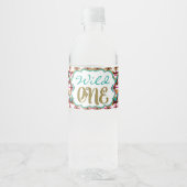 Étiquettes de bouteilles d'eau Wild One (Devant)