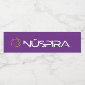 Étiquettes de bouteilles NüSpira (Étiquettes simples)