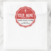 Étiquettes de bouteilles personnalisés - Ajoutez v (Sac)