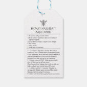 Étiquettes de brie faits maison (Dos)