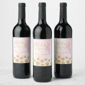 Étiquettes de Brunch et de Vin Mousseux (Bouteilles)