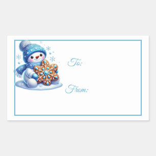Étiquettes de cadeau autocollantes de Noël