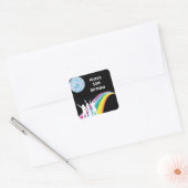 Étiquettes de cadeau d'anniversaire de danse de (Enveloppe)