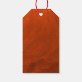 Étiquettes de cadeau de couronne de Kraft Mignon F (Dos)