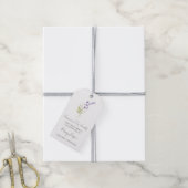 Étiquettes de cadeau de deuil de sachet de graines (Avec de la ficelle)
