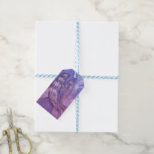 Étiquettes de cadeau de fantasy d'ange d'aube (Avec de laficelle)