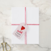 Étiquettes de cadeau de la Saint-Valentin pour un (Avec de la ficelle)