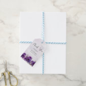 Étiquettes de cadeau de mariage Fleur d'chrysanthè (Avec de laficelle)