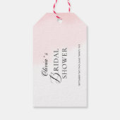 Étiquettes de cadeau de mariage moderne  (Dos)