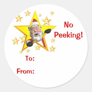 Étiquettes de cadeau de Noël