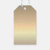 Étiquettes de cadeau de Noël Monogramme (Dos)