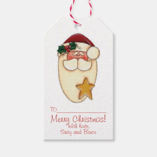 Étiquettes de cadeau de Noël personnalisées pour l