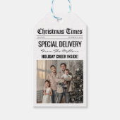 Étiquettes de cadeau de Noël uniques Étiquettes de (Devant)