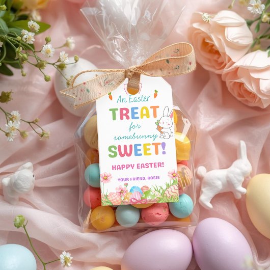 Étiquettes de Cadeau de Pâques Somebunny Sweet