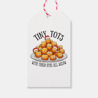 Étiquettes de cadeau drôles de Noël pour tout-peti