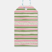 Étiquettes de cadeau fille dinosaure tutu Tea-Rex (Dos)