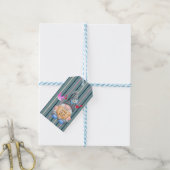Étiquettes de cadeau Gnome d'anniversaire (Avec de laficelle)