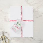 Étiquettes de cadeau Pastèque Merci une Pastèque (Avec de la ficelle)