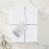 Étiquettes de cadeau Petit Capitaine (Avec de laficelle)