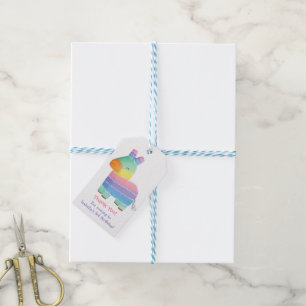 Étiquettes de cadeau pour fête d'anniversaire de e
