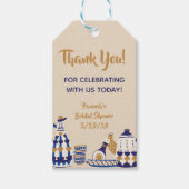 Étiquettes de cadeau pour la douche de mariage de (Devant)