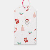 Étiquettes de cadeau pour les enseignants de Noël (Dos)