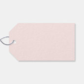 Étiquettes de cadeau Rose flamant diamant Future m (Dos (Horizontal))