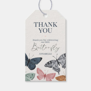 Étiquettes de cadeaux de fête Bohème Petite Papill