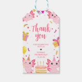 Étiquettes de cadeaux de fête d'anniversaire pour  (Devant)