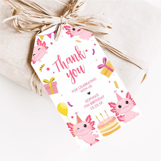 Étiquettes de cadeaux de fête d'anniversaire pour