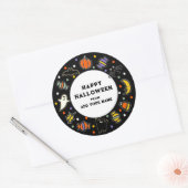 Étiquettes de cadeaux de Halloween joyeux (Enveloppe)
