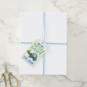 Étiquettes de cadeaux de la Saint-Valentin Tortue  (Avec de laficelle)
