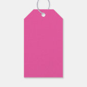 Étiquettes de cadeaux de mariage tropical (Dos)