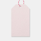 Étiquettes de cadeaux de Noël mignonnes (Dos)
