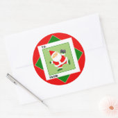 Étiquettes de cadeaux de Noël pour les joueurs vid (Enveloppe)