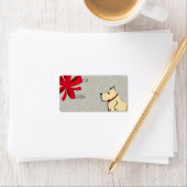 Étiquettes de cadeaux Fuzzy Wuzzy (En situation)