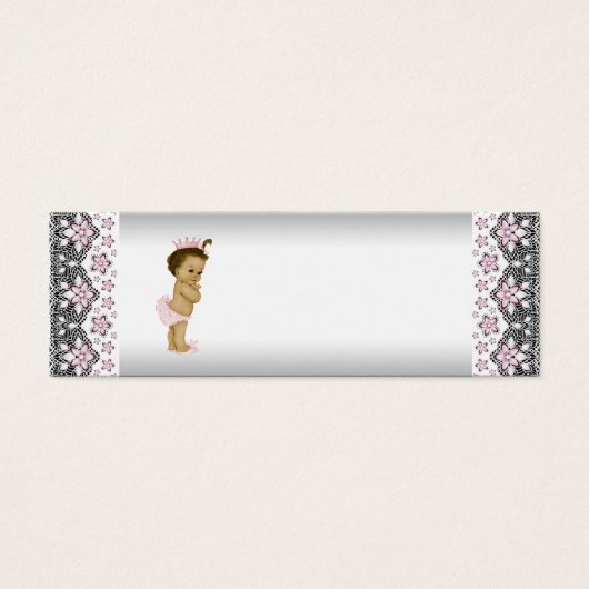 Étiquettes de cadeaux pour Baby Shower de la Princ (Devant)