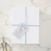 Étiquettes de cadeaux pour Baby Shower garçon Chev (Avec de laficelle)